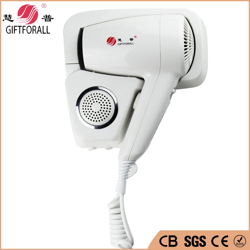 

GIFTFORALL Hair Dryer 2016 New Arrival Hot/Cold Air Dc Hotel Wall-Mounted Hairdryer Professional Salon Equipment RCY-67340