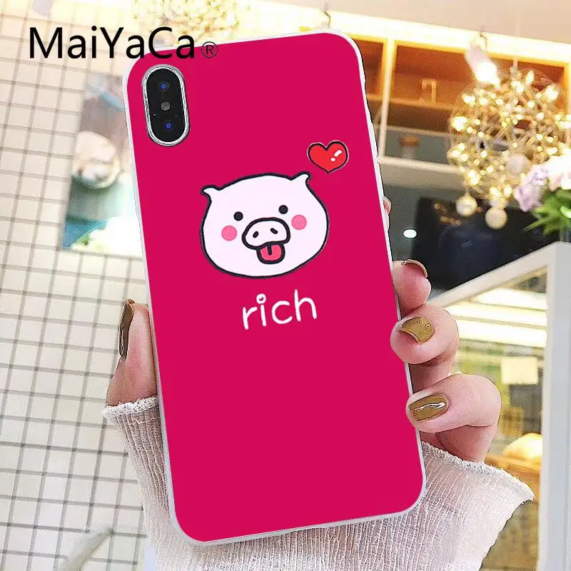 Cute Cartoon Rich Pig