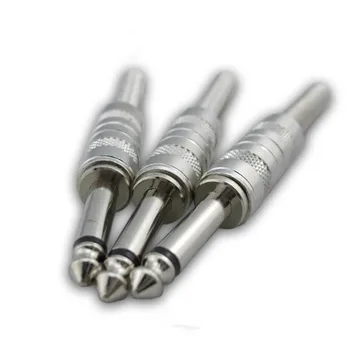 

6.3/6.35/6.5 Microphone plug Into the JK head audio cable plug