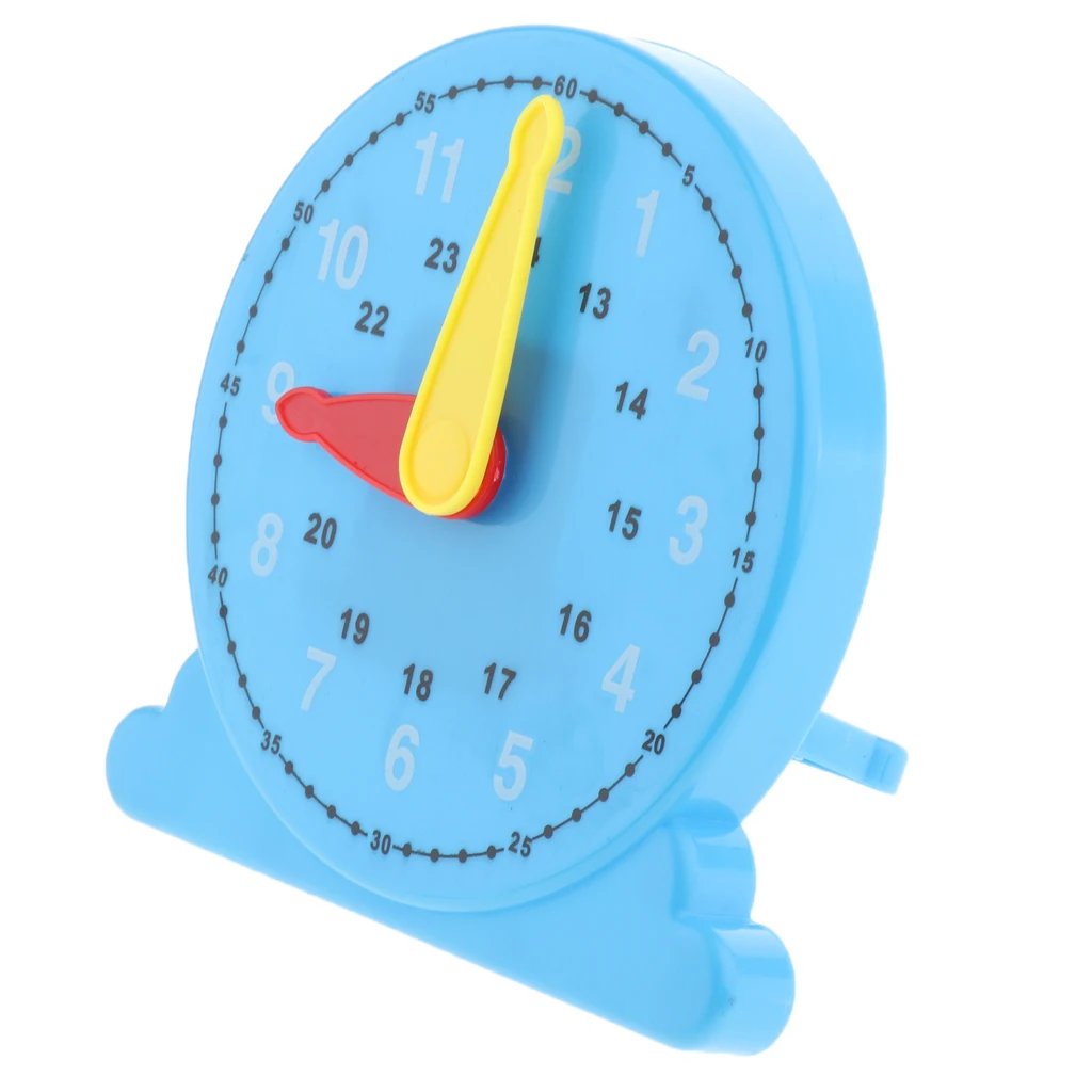  Children Teaching Clock Educational Learning Time & Number Puzzles - Kids School Classroom Teachers Supplies