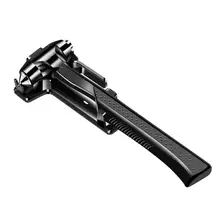 Автомобильный молоток безопасности аварийный спасательный инструмент автомобильный инструмент для разрезания ремня безопасности класс Окна Керн пробойника с длинной ручкой из углеродистой стали