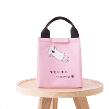 Детская Бутылочка изолированная сумка женская мультяшная выразительная Переносные сумки-холодильник для девочек на открытом воздухе для пикника Ланч изоляционная коробка сумка MY0003