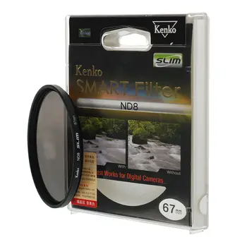 

Kenko Slim Neutral Density Filter ND8 55mm nd filter for Canon Sony Pentax Dslr Camera Lens