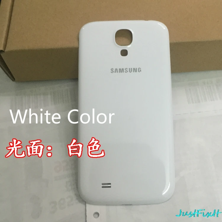Сменная крышка батареи для SAMSUNG Galaxy S4 I9505 i9500 i337 задняя крышка батарейного отсека задняя крышка корпуса чехол - Цвет: white