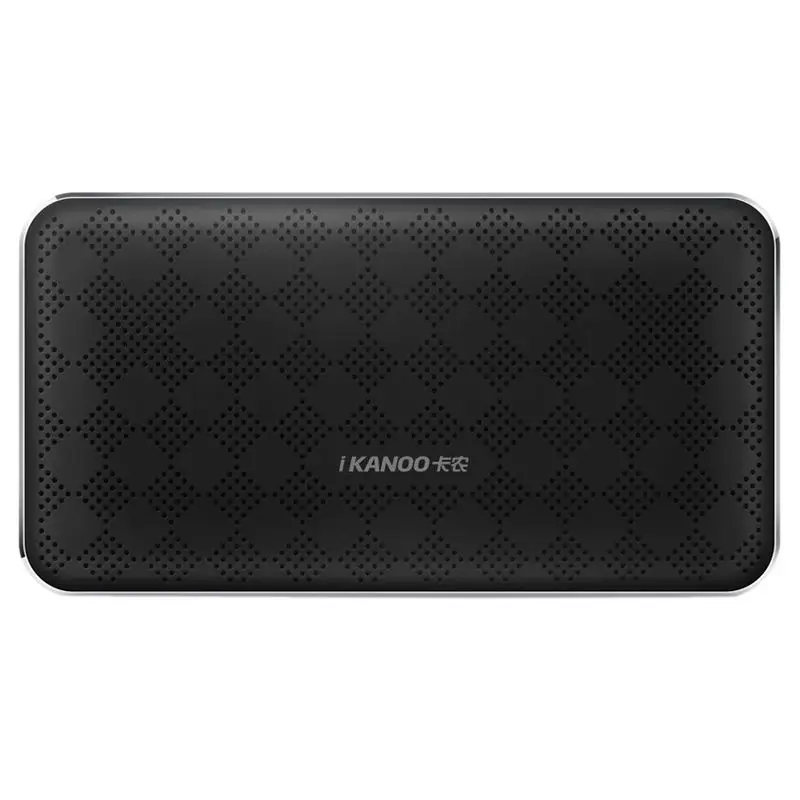 

IKANOO Black aluminum alloy I-908 Bluetooth 4.0 card subwoofer speakerSize: 14 * 7.5 * 2.3CM