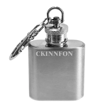 

500Pcs/Lot, Laser Welding 1 Ounce Stainless Steel Mini Hip Flask ,passed FDA Test