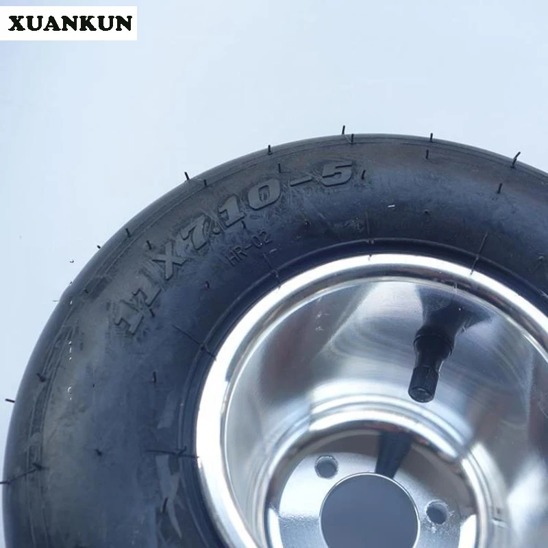 Xuankun изменение спортивные Drift три раундов четыре круглых kart 5 дюймов Покрышки колеса 11*7.10-5 дюймов Покрышки одежда