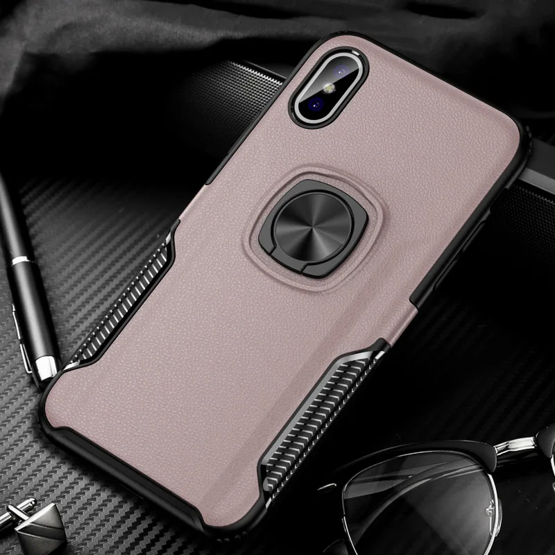 OUDINI с модное кольцо для пальца чехол для телефона для iphone 6 6 S 7 8 plus x xr xs max для iphone X XR XS MAX Kickstand чехол