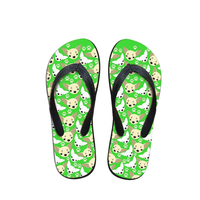 FORUDESIGNS Cartoon Pig Printed Women Casual Slippers Ladies Animal Flip Flops Summer Fashion 