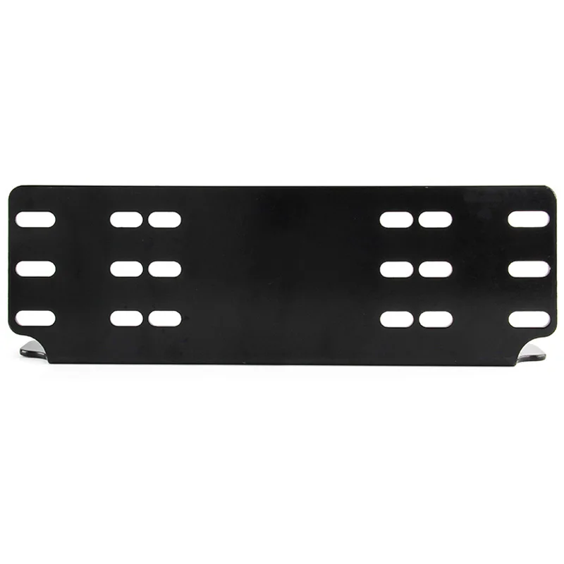 Universal Bull Bar Front Bumper License Plate Car Mount Stand Holder Bracket Offroad Light Bar For Off-Road Work Day Light Tru