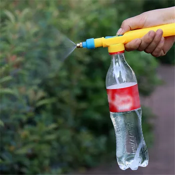 

Plastic Mini Pressure Water Sprayer Mini Juice Bottles Interface Trolley Head Toy Gun Water Pesticide Spraying Watering Supplies