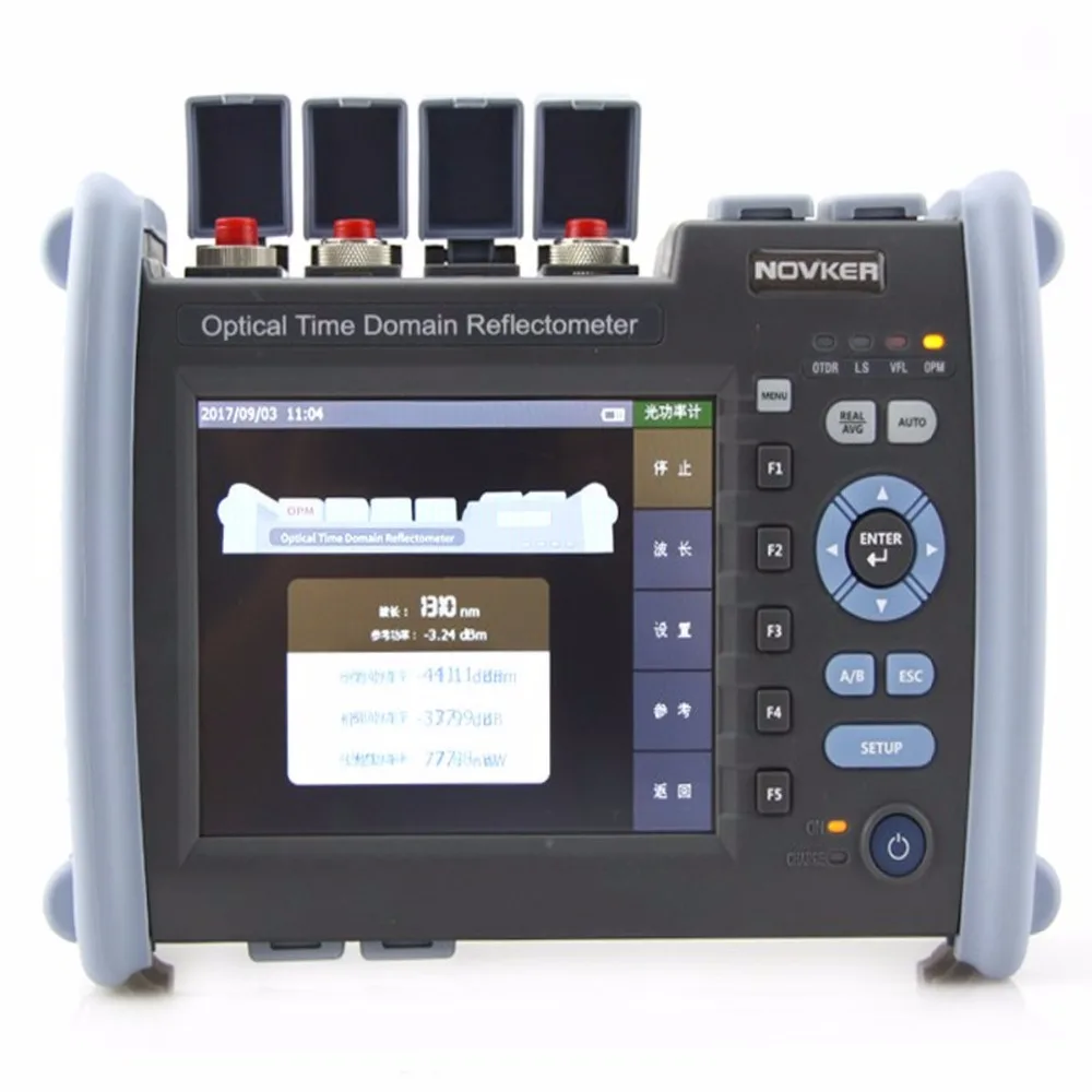 SM тестер оптоволоконного кабеля OTDR 35/33db многофункциональный разъем английскую систему