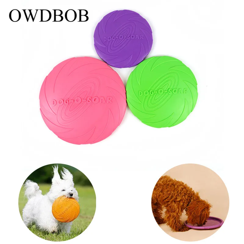OWDBOB الكلب تحلق أقراص لعبة المقاومة دغة المطاط Frisbie لعب للكلاب ترينينج التفاعلية لعب مضغ للكلاب الحيوانات الأليفة لوازم OWDBOB الكلب تحلق أقراص لعبة المقاومة دغة المطاط Frisbie لعب للكلاب ترينينج التفاعلية لعب مضغ للكلاب الحيوانات الأليفة لوازم