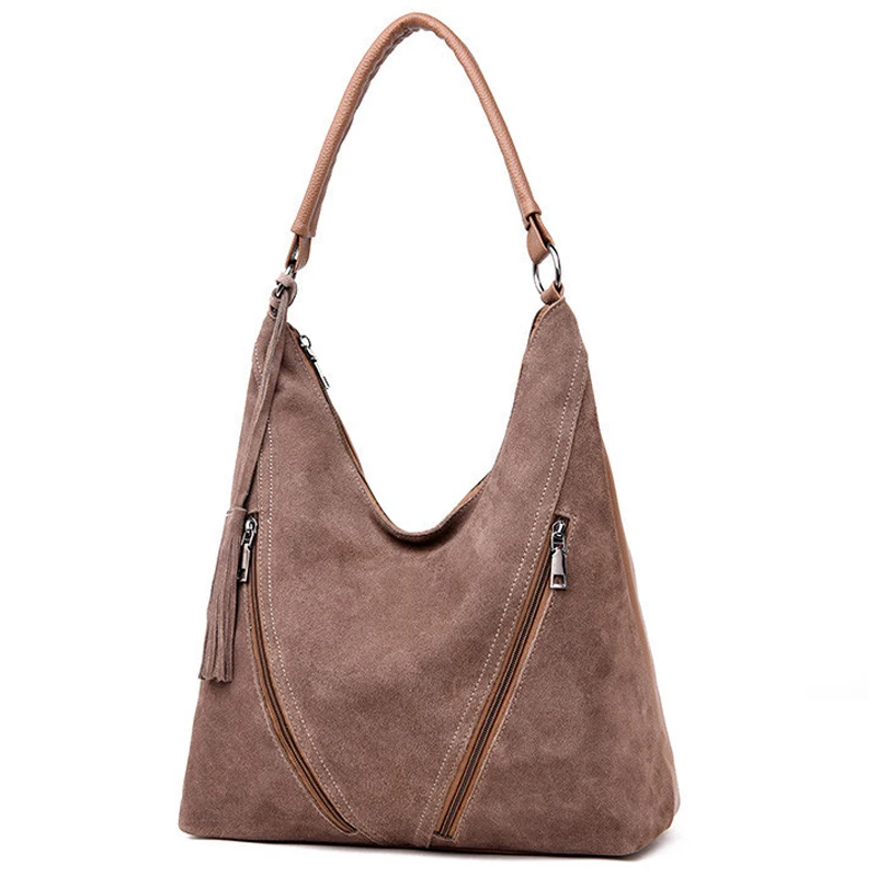 

Faux Suede Women Leather Handbags Luxury Brand Bags 2018 Ladies Bucket Bag Female Shoulder Bags Hand Sac a Main Femme Tote Bag
