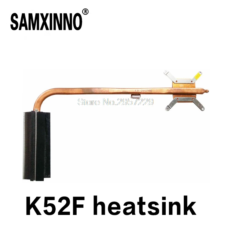 Для ноутбука ASUS K52-K52JR-K52JU-X52J-A52J-A52JT-X52JT-K52JT-K52J-K52JE K52JC A52 X52 Вентилятор охлаждения процессора кулер радиатор Heatpipe