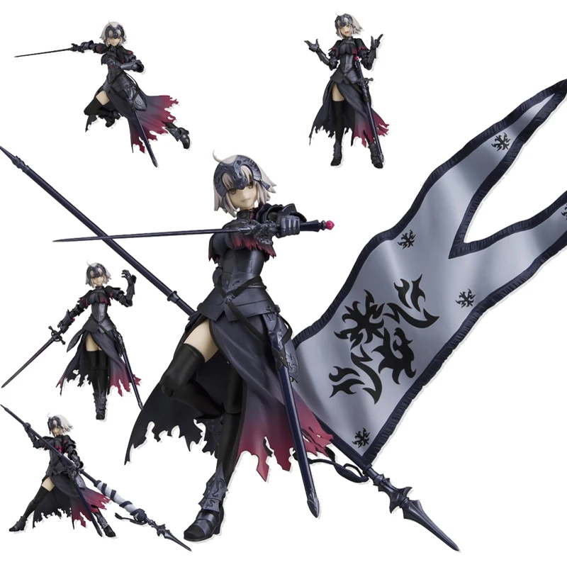 

Anime Fate/Grand Order Jeanne dArc (Alter) figma 390 PVC Collection Model Anime Hobbies Action Toy Figures Toys For Children