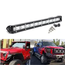 Car Auto Light 36W 13inch 12 LED Bulbs Spot Work Light Bar Driving Offroad font b