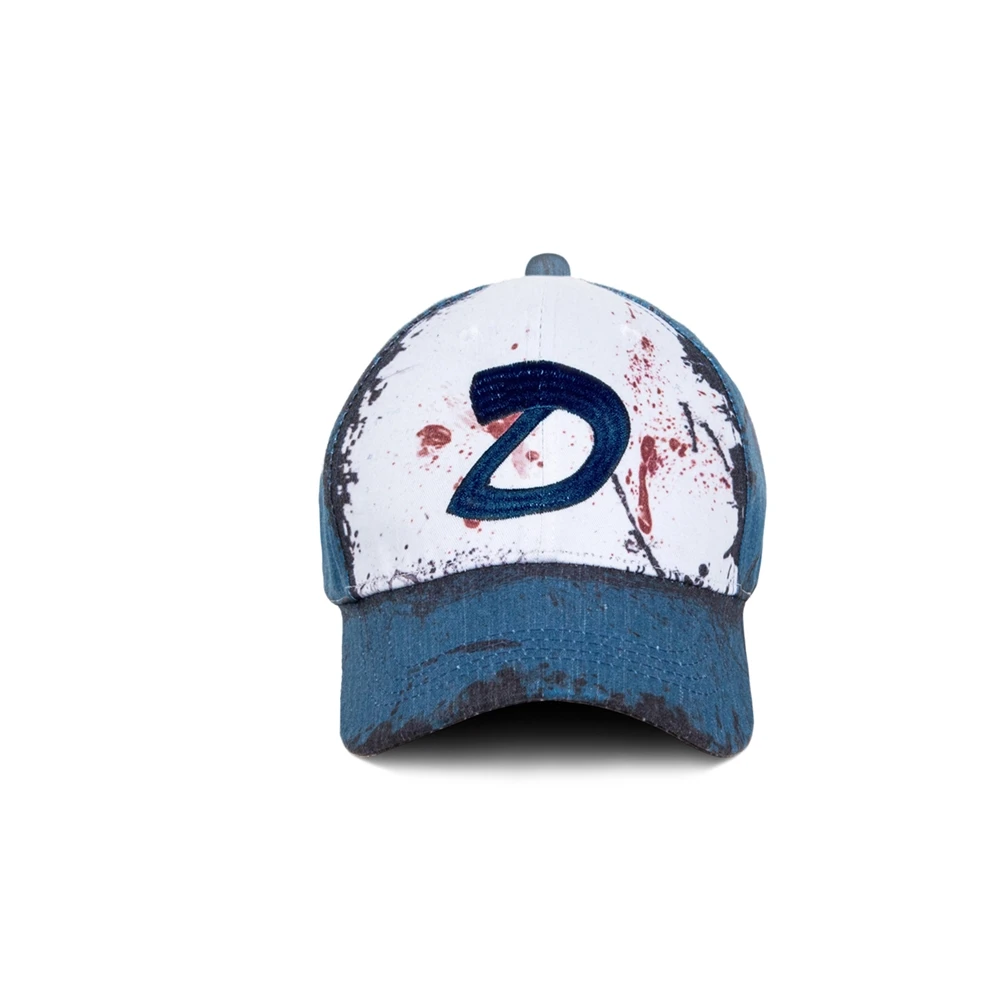 Tanie X COSTUME Clementine s Custom Blood Stain Dirt Dead Zombies czapka kapelusz Unisex odzież na co dzień Outdoor Sport prezent na halloween