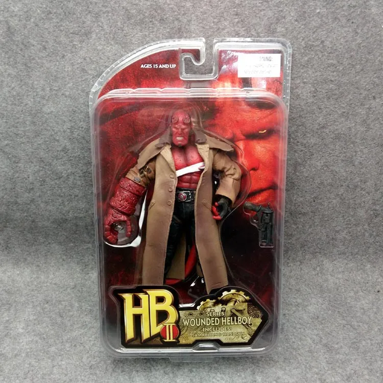 MEZCO Hellboy ПВХ фигурка Коллекционная модель игрушки 18 см|Игровые фигурки и