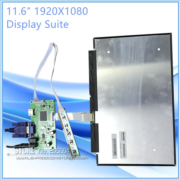 

10.1"/11.6"/13.3"/14.0"/15.6"/17.3" Display Suite/LCD screen display Suite/LCD Screen Driver Kit