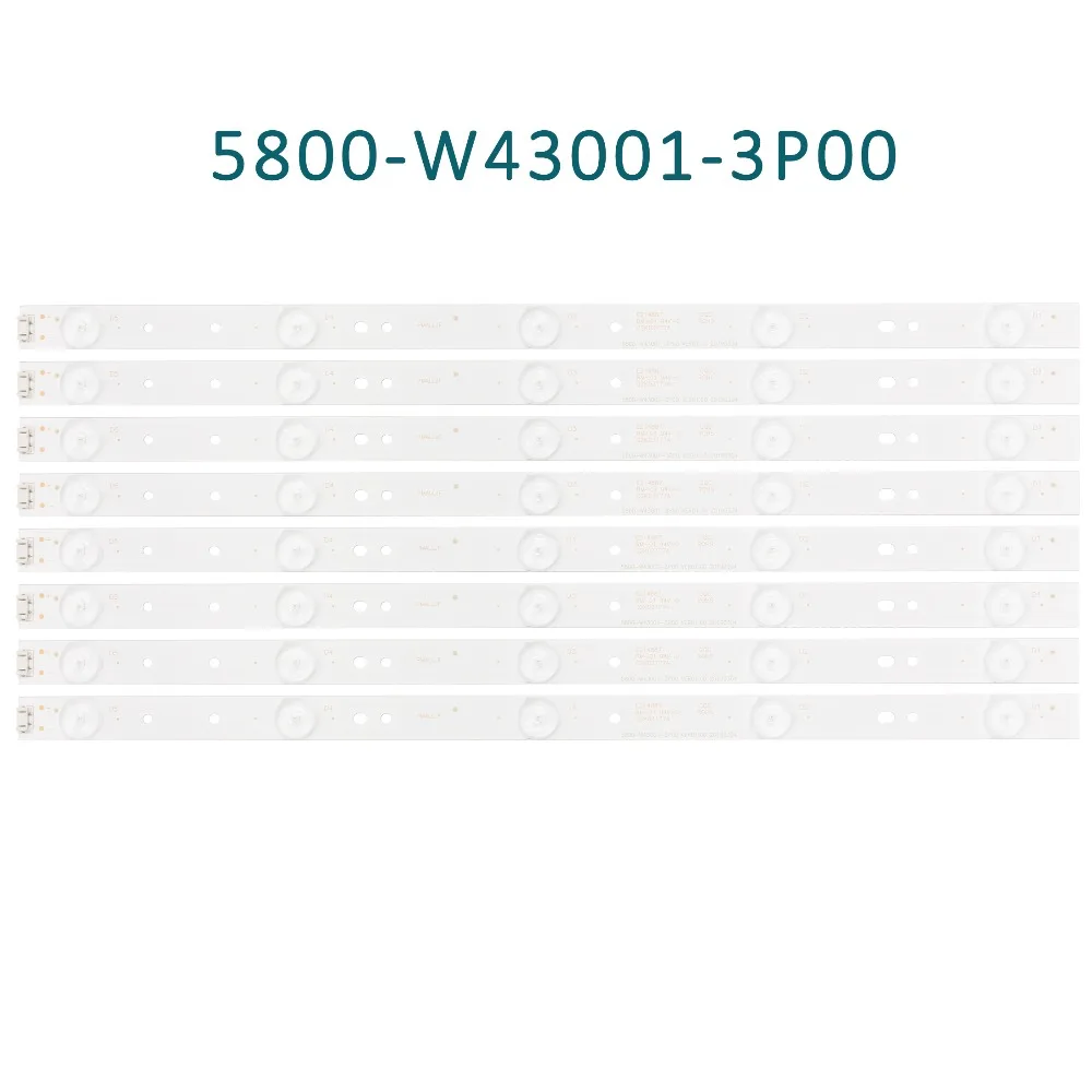 Светодиодная лента для подсветки 43E3000 43E3500 43E6000 E465853 лампа 5800 W43001 3P00 VER01.00 02K03177A LG