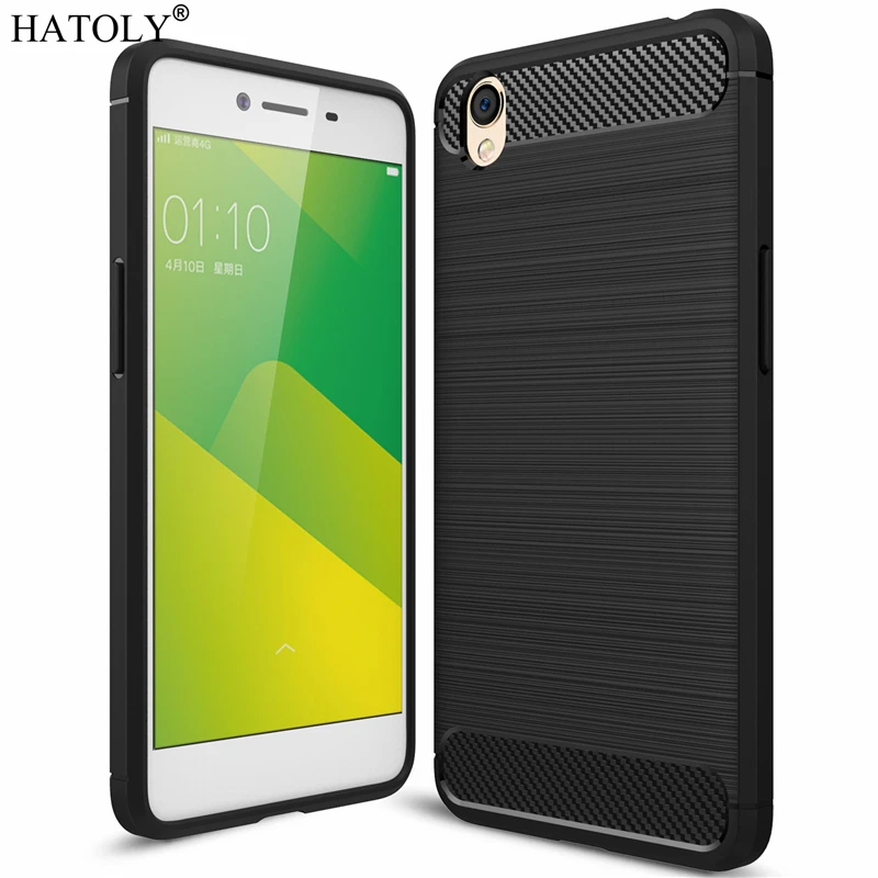 HATOLY Cover OPPO A37 Case Business Style Soft Silicone Rubber Phone