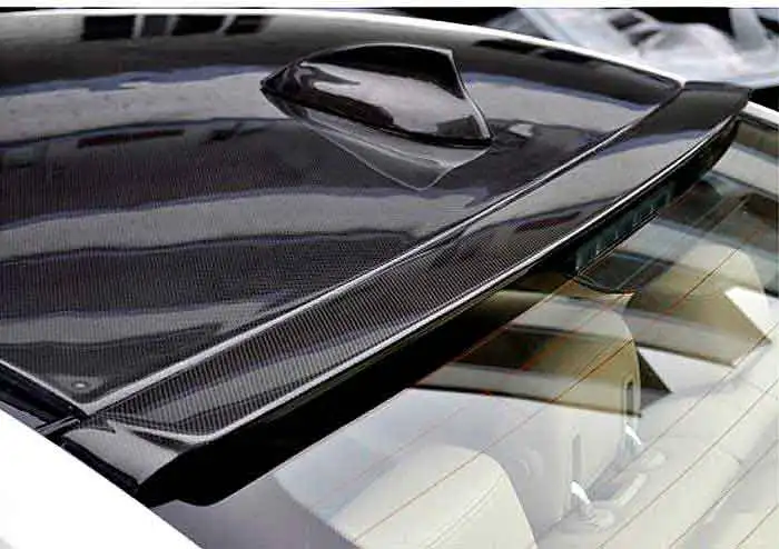 REAL CARBON FIBER REAR WING ROOF SPOILER fit for BMW 2012-UP F30 3-SERIES SEDAN