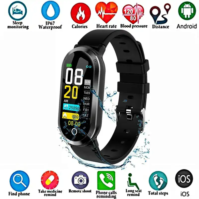 t1 bluetooth smart watch