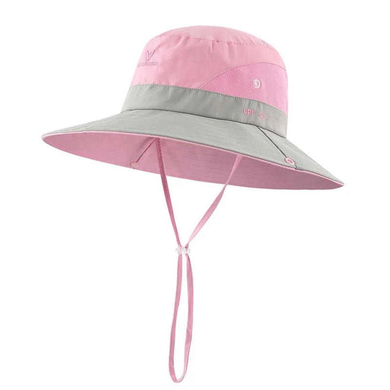 

BAIYIXIN Kids Boys Girls Summer Wide Brim Sun Hat UPF 50+ Sun Protective Cap Bucket Hat