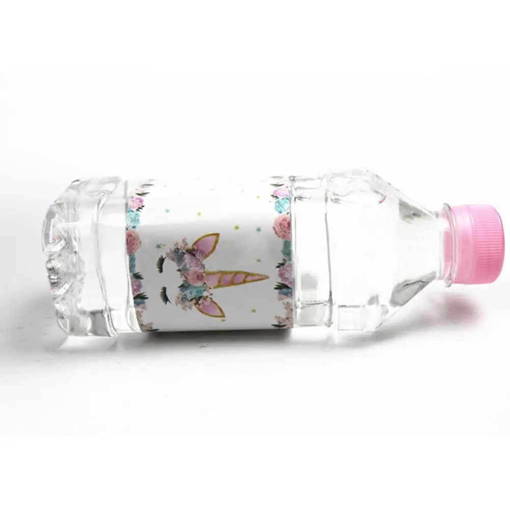 12pcs Adhesive Unicorn Birthday Sticker Gifts Boxes Seal Label Stickers Water Bottle Candy Box Labels Unicorn Party Supplies