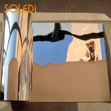 Наклейка на стену, наклейка для дома, зеркальная пленка, 50x100 см, ПВХ, украшение, против загрязнения, против плесени, влагостойкая