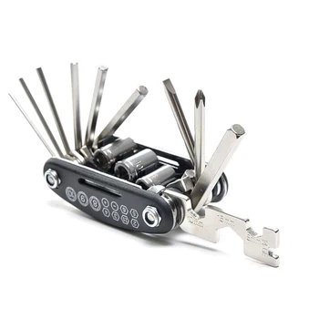 

Repair kit Multi-function disassemble wrench Inside and outside hexagon wrench Portable combination tool The screwdriver