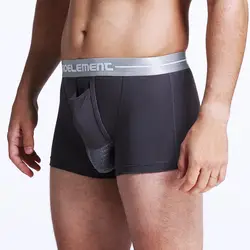 Дышащий Для мужчин модальные мягкие Для мужчин нижнее белье boxershort уход мошонки Capsule Функция молодежи здоровья Сеул выпуклые разделения