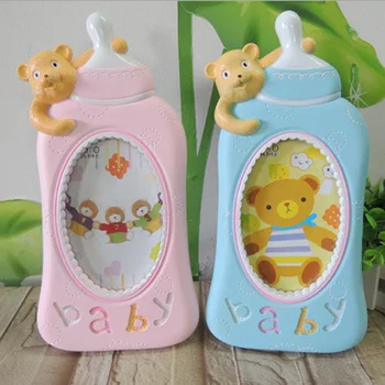 

Cartoon Milk Bottle Shape Photo Frame Picture Frame Baby Shower Birthday Party Favor Gift