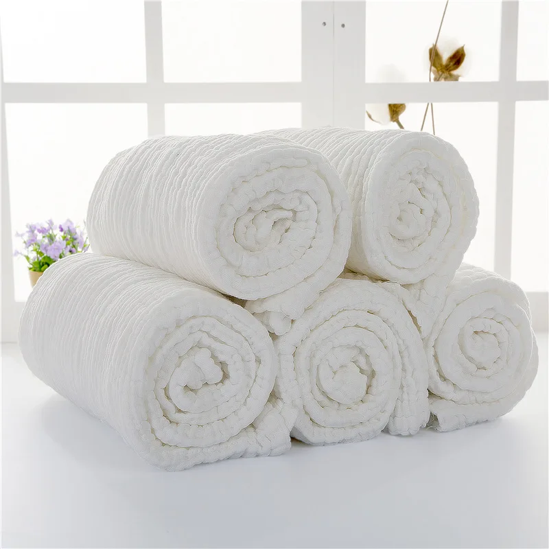 Buy Best Qualtity 90*110cm 8 Layers Soft Baby Gauze