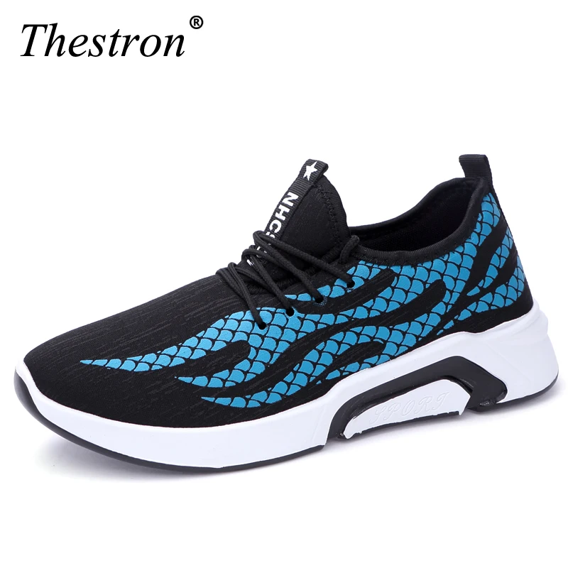 Good Quality Running Shoes Mens Sneakers Mesh Breathable Walking