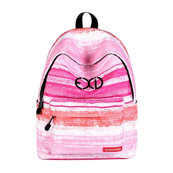 

EXID Cool Printed Backpack Striped Printed Starry sky/gradient series Fashion Small fresh Style school bag Backpack