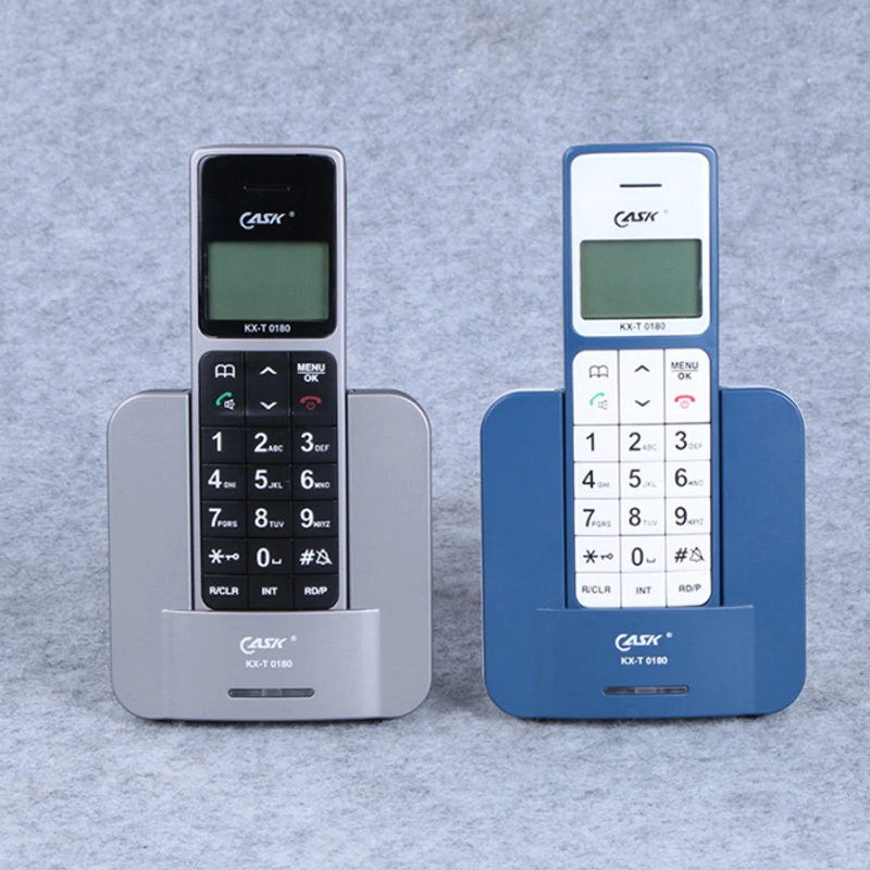 Домашний Беспроводной телефон на английском и русском языках с бесшумным