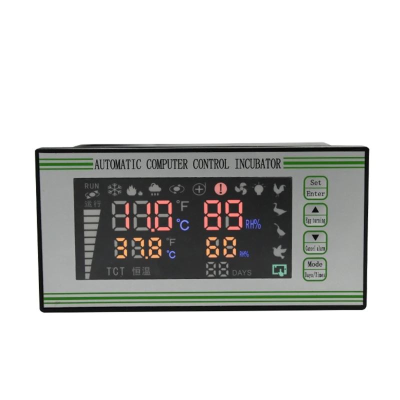 

Incubator Controller Intelligent Poultry Chicken Duck Thermostat Multifunction Temperature Control Products for Farm Animal