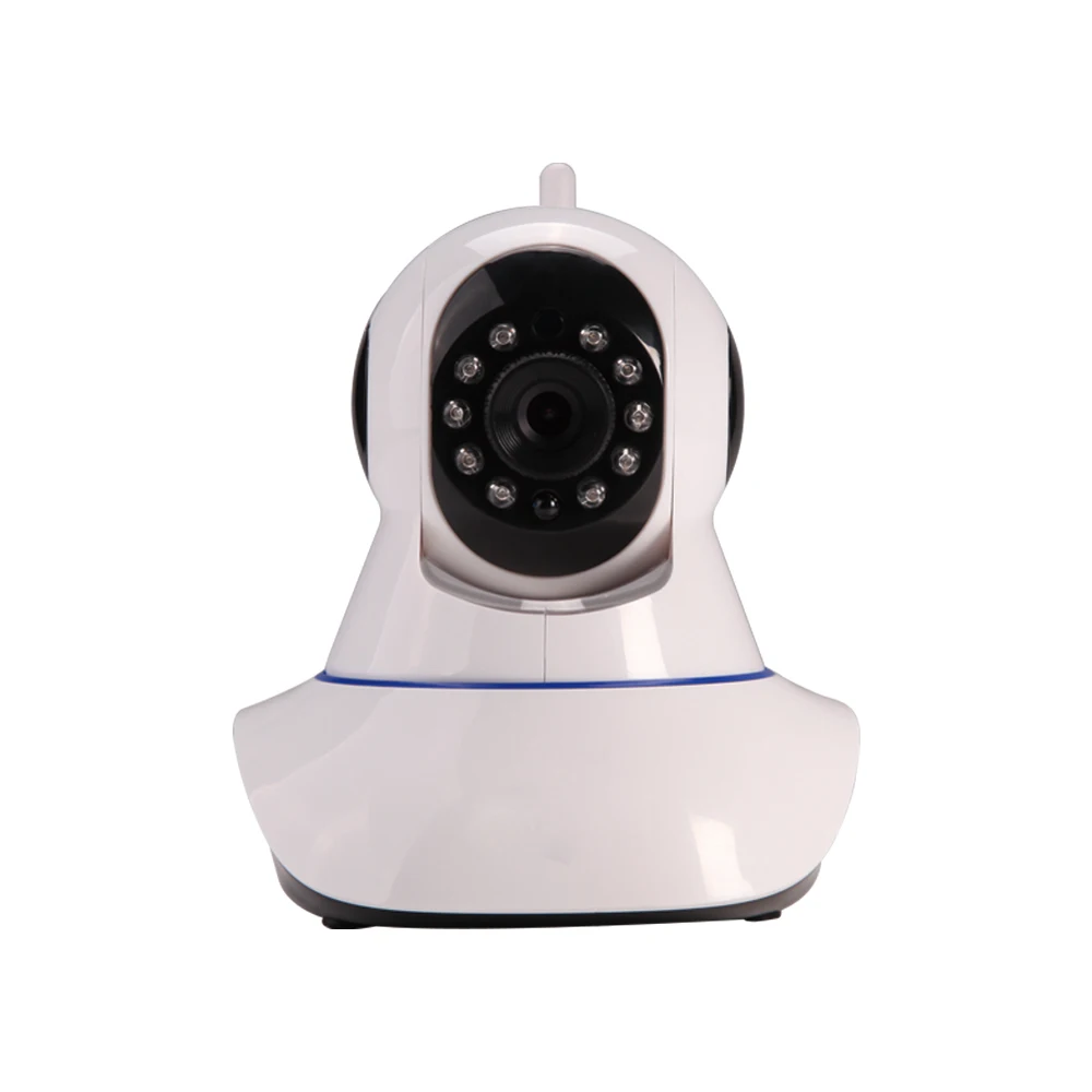 Wireless Wifi IP Surveillance Camera HD 720P + Door Sensor + Smoke Detector Security IR Cut