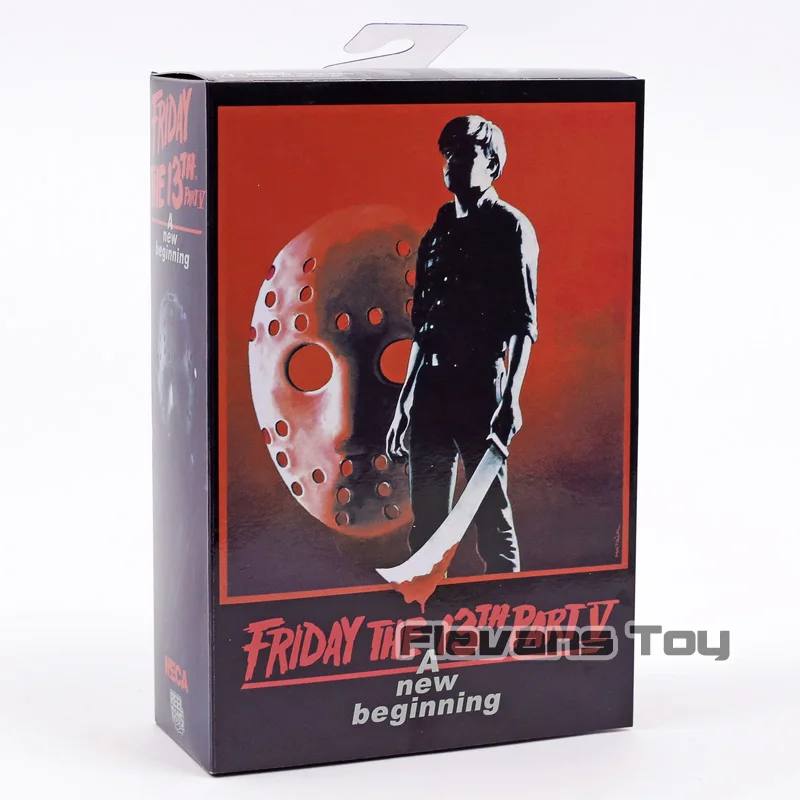 NECA Friday the 13th Ultimate Jason Voorhees 2009 Remake ПВХ фигурка Коллекционная модель игрушки