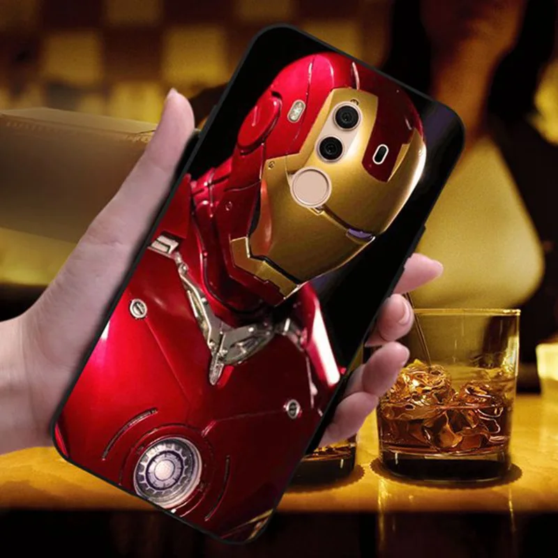 

Mutouniao Avengers 7 Silicon Soft TPU Case Cover For Huawei Mate Nova 2 3 3i 8 9 10 20 Pro Lite X P Smart Plus