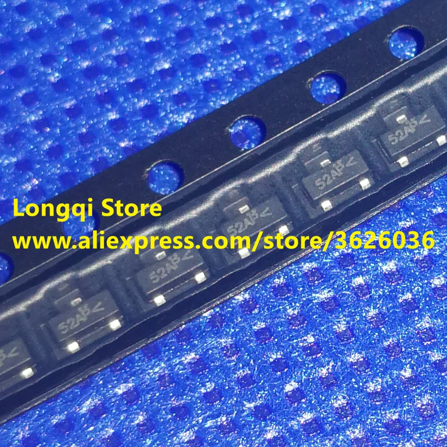 

50PCS FDN352AP FDN352 Mark 52AP SOT23 SOT-23 P-Channel MOSFET 1.3A 30V PNP