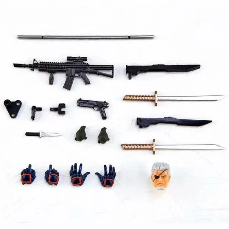  DC Comics Amazing Yamaguchi Revoltech No 011 Deathstroke Action Figure Collectible For Kids Toys Gi