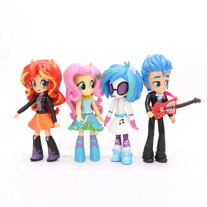 12 см 9 шт. 7 шт. игрушки My Little Pony friendly Is Magic Pony Набор фигурок Twilight Sparkle Rainbow Dash Fluttershy модель куклы