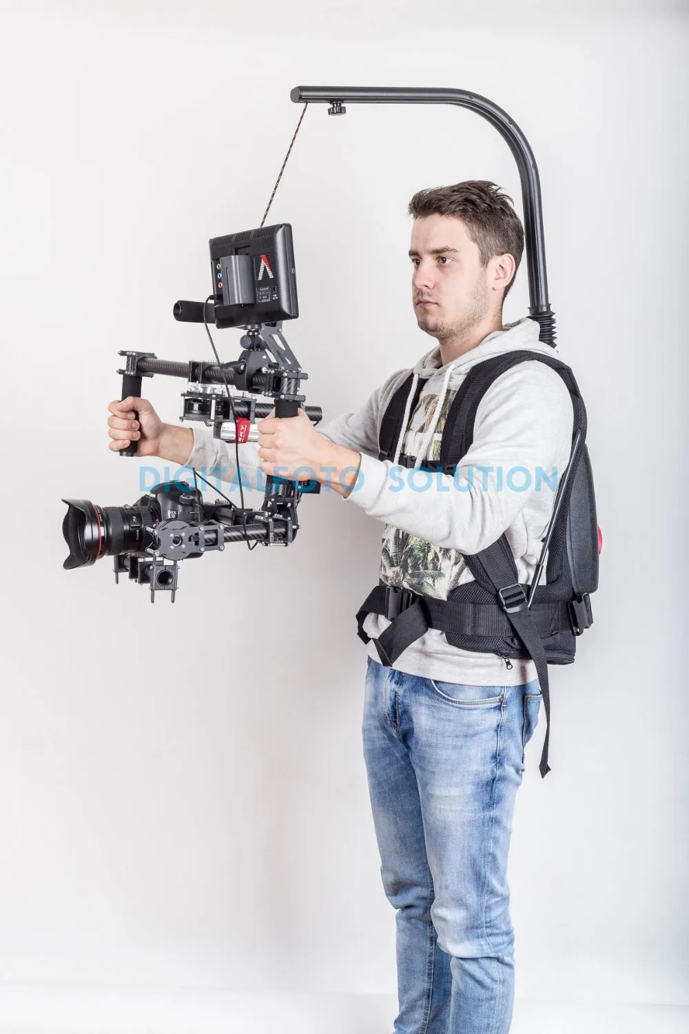 Как EASYRIG 1-18 кг видео и фильм Serene камера для DJI Ronin S/M Crane 2/3 WEEBILL LAB MOZA AirX 3 оси карданный стабилизатор жилет
