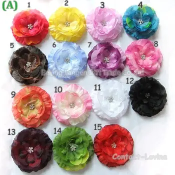 

Free DHL shiping New Hot 2018 best baby hair flowers