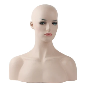

Realistic Wig Mannequin Head Bust