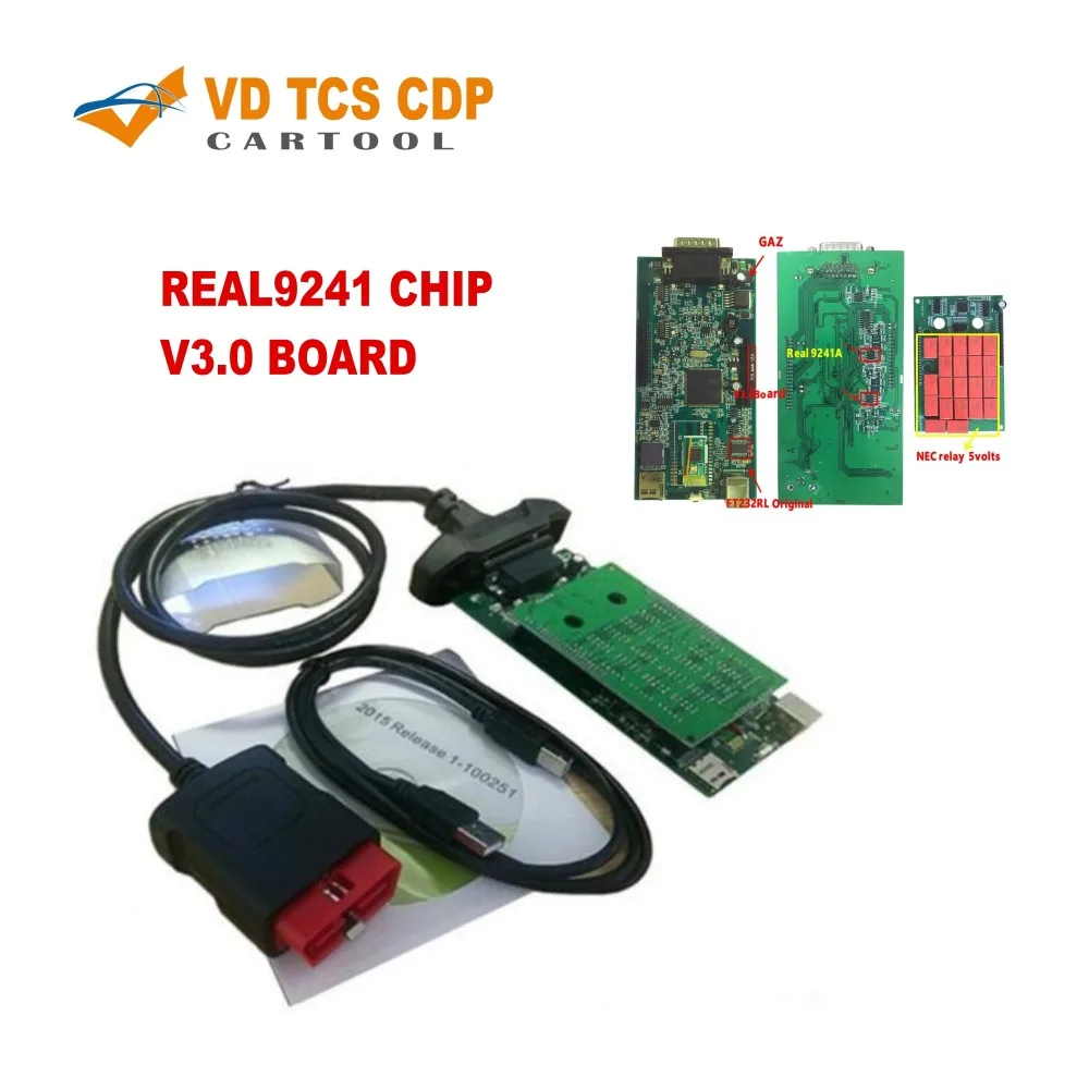 

VD TCS CDP Pro Plus with 2016.00/15R3 Keygen Diagnostic tool Support More Cars New vci Green PCB V3.0 With Bluetooth Scanner