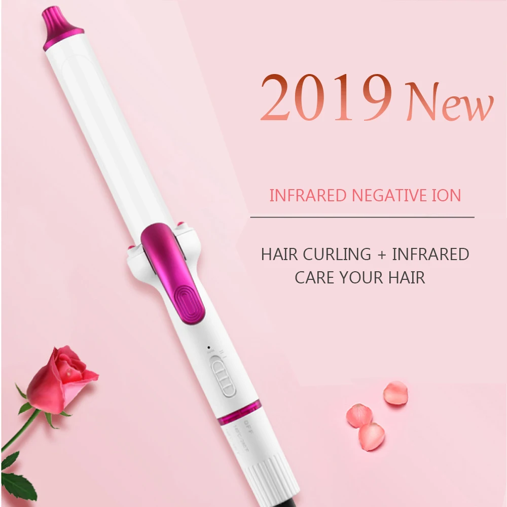 

2019 New Design Profession Hair Curler with Infrared Anion Hair Care Curling Iron Salon Tools